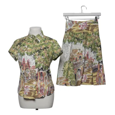 Set (Green, Beige, Multicolored) from Nadine H Cotton