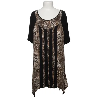 T-shirt (Black, Brown, Multicolored) from Byebye Elastane, Viscose