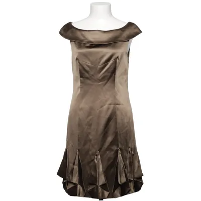 Kjole (Beige) fra Karen Millen Elastan, Polyester, Silke