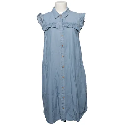 Robe chemise (Bleu) de Culture Coton, Lyocell