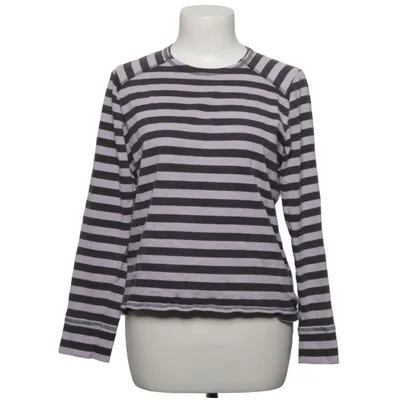 T-shirt à manches longues (Gris, Violet) de Ganni Coton biologique