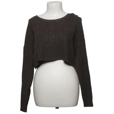 Venteskjorte (Pomsuna Ls Drape Back Cropped Knit) fra Pieces Maternity Akryl, Genanvendt polyester