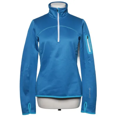 Baselayertrøje (Blå) fra Ortovox Elastan, Merinould, Polyester