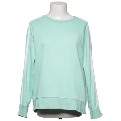Collegetröja (Grön, Vit) från Adidas Bomull, Polyester
