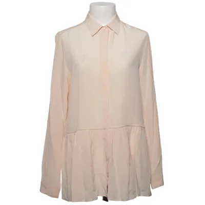 Blouse (Beige) van Iris & Ink Zijde