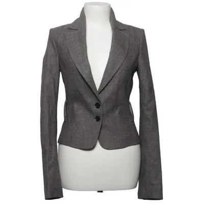 Blazer (Gray) from Patrizia Pepe Acetate, Elastane, Polyester, Wool