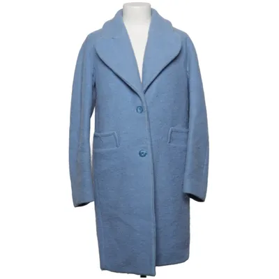 Coat (Blue) from Carven Acetate, Polyester, Viscose, Wool