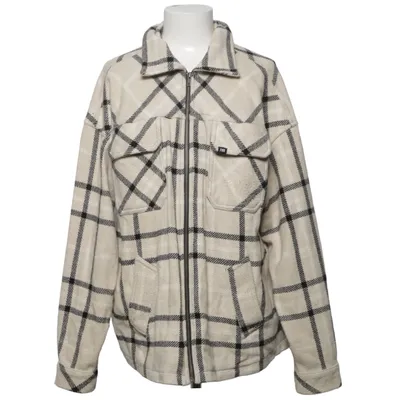 Overshirt (Beige, Zwart) van Fab Acryl, Polyester, Viscose