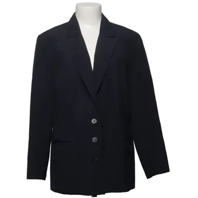 Blazer (Bleu) de Cascade Polyester, Laine