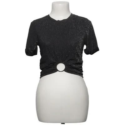 Top (Sort) fra Urban Revivo Elastan, Metallfiber, Polyamid