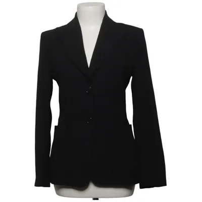 Blazer (Noir) de Turnover Acétate, Cupro, Polyester