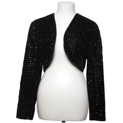 Boléro (Noir) de Classic Woman Acétate, Fibre métallique, Polyamide