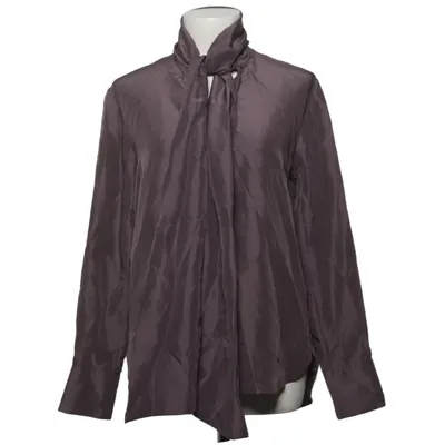 Knytblus (Lila) från H&M Trend Silke