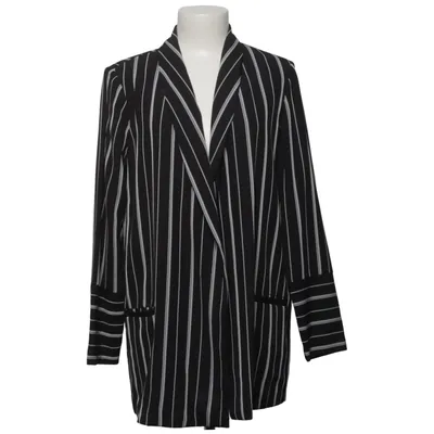 Blazer (Black, White) from Limited Edition KappAhl Elastane, Polyester