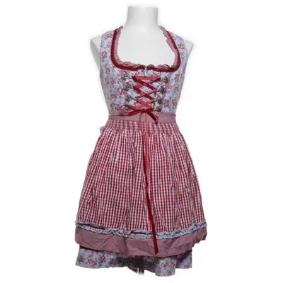 Dirndl (Blue, Red, White, Multicolored) from Krüger Madl Cotton