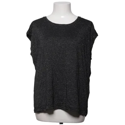 Top (Sort, Sølv) fra Modern Essentials Metallfiber, Viscose