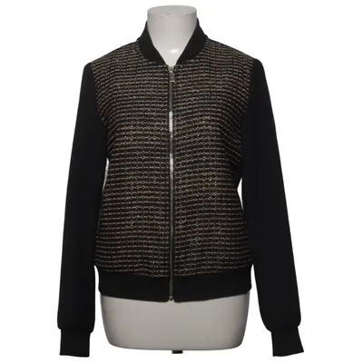 Bomberjacke (Schwarz, Gold) von Tru Trussardi