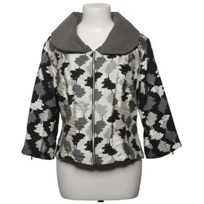 Jacket (Black, White, Gray) from Pardon Cotton, Polyester, Viscose