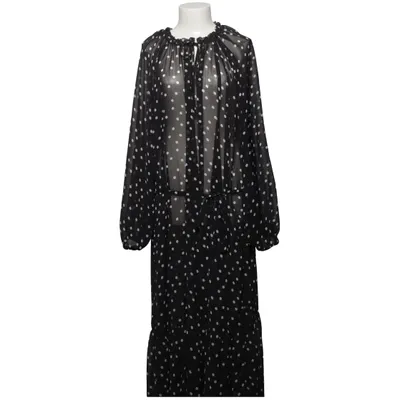 Strandkjole (Sort, Hvid) fra Lindex Polyester