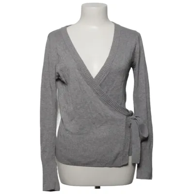 Slå om-cardigan (Grå) fra Reserved Basic Bomuld, Viscose