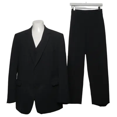 Suit (Black) from Greiff Elastane, Polyester, Wool