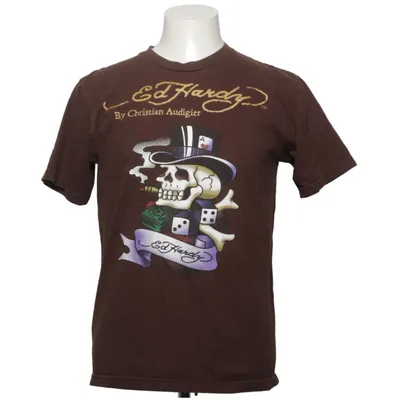 T-shirt (Marron) de Ed Hardy by Christian Audigier