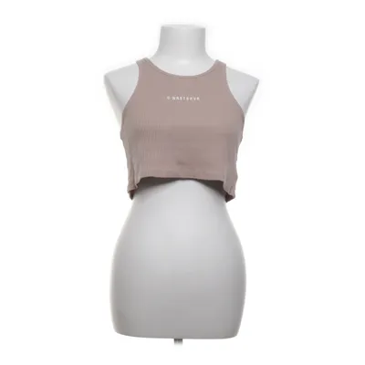Crop top (Beige) de WRSTBHVR Coton, Élasthane