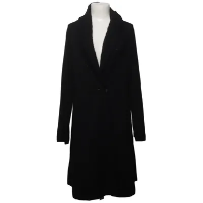 Manteau (Noir) de Esisto Angora, Laine de mouton, Polyamide