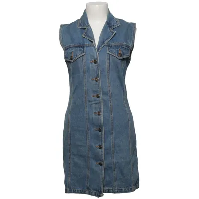 Denim jurk (Blauw) van Enjoy Life Katoen
