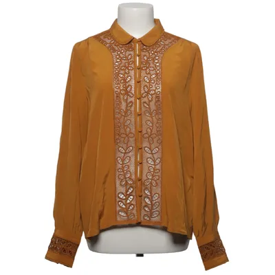 Blouse (Geel) van Sézane Polyester, Zijde