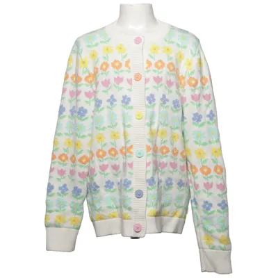 Cardigan (White, Multicolored) from Little Bird Cotton