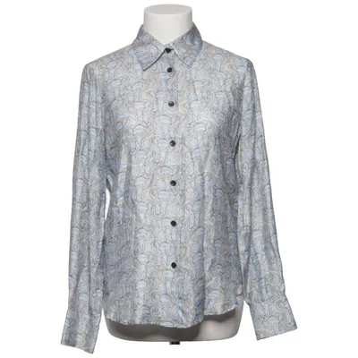 Blus (Blå, Beige, Flerfärgad) från SAND Copenhagen Silke, Viskos