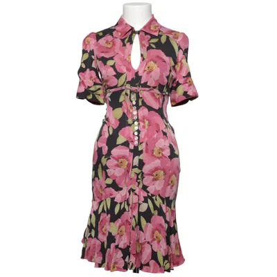 Robe chemise (Rose, Noir, Vert) de Karen Millen Élasthane, Polyester, Soie
