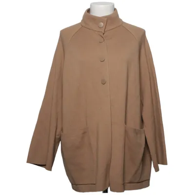 Coat (Beige) from Parfois Polyamide, Polyester, Viscose
