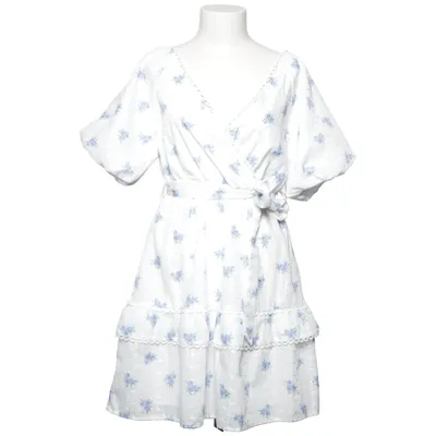 Wikkeljurk (Wit, Blauw) van Simplee Katoen