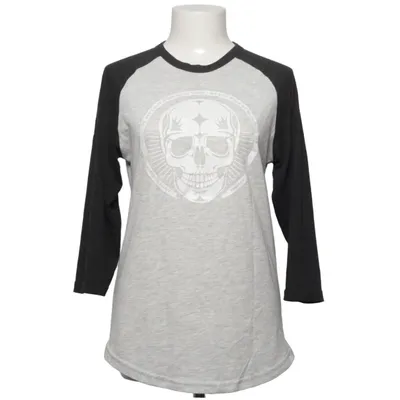 Baseball T-shirt (Gray, Black) from Northern Spirit