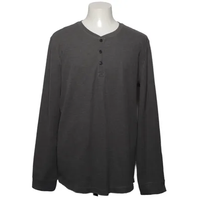 Henley shirt (Gray) from Denim Day Cotton, Elastane, Polyester