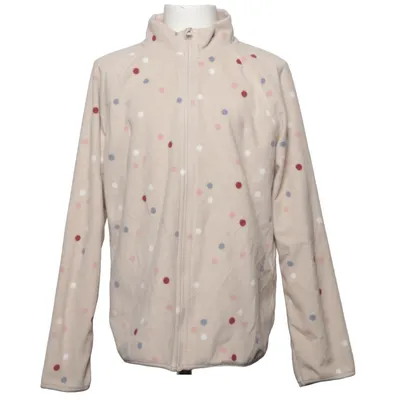 Fleece jacket (Beige, Multicolored) from H&M Polyester