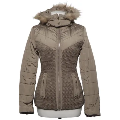 Winterjas (Beige) van Le Group Polyester