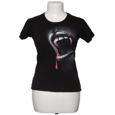 T-shirt (Black) from Spiraldirect Cotton