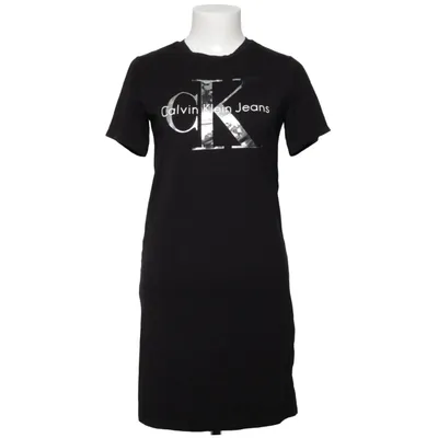 Klänning (Svart) från Calvin Klein Jeans Bomull, Elastan, Modal