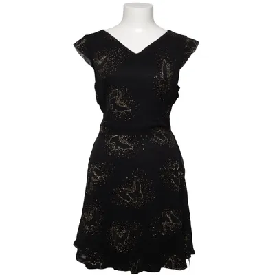 Robe (Noir, Or) de Mela London Élasthane, Polyester