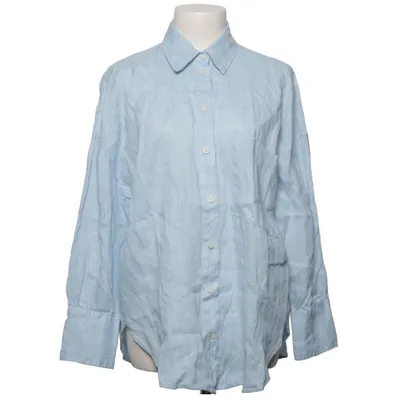 Hemd (Blau) von Zara Leinen