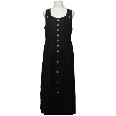 Kjole (Sort) fra Meico Linned, Viscose
