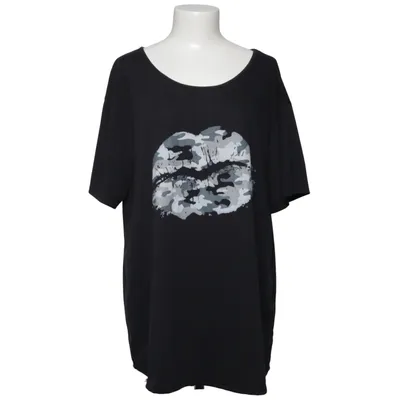 T-shirt (Noir) de Yours Élasthane, Polyester