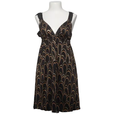 Dress (Black, Gold) from Miss Selfridge Viscose