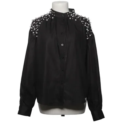Blouse (Noir) de Flammode Coton, Polyester