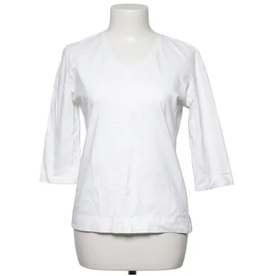 T-shirt à manches longues (Blanc) de Add It Coton, Élasthane