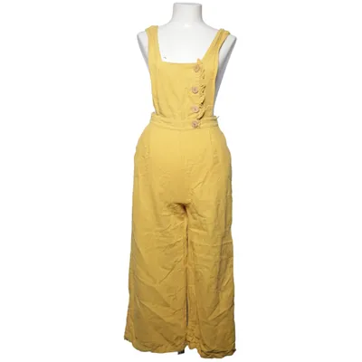 Byxdress (Gul) från Zara Basic Bomull, Linne