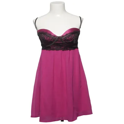 Robe de cocktail (Violet, Noir) de Elise Ryan Coton, Élasthane, Polyester